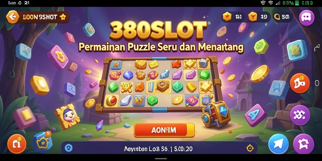 Tangkapan layar gameplay <strong>380SLOT</strong> menampilkan tantangan Puzzle yang mengasyikkan.
