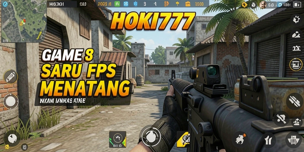 Tampilan gameplay HOKI777 yang menegangkan dalam mode FPS.