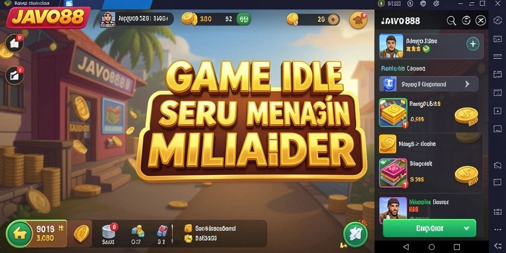 Tampilan gameplay JAVO88 yang menarik dan menghibur.