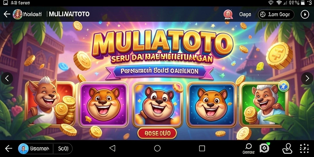 Tampilan menarik dari gameplay Slot dalam MULIATOTO yang mengasyikkan.