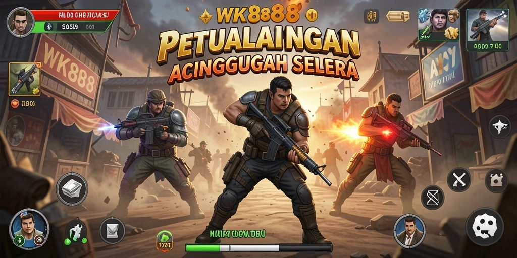 Tampilan memukau dari petualangan dalam WK888 yang intens.