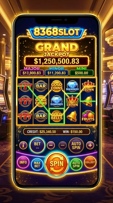 User interface intuitif di aplikasi 8368slot untuk kenyamanan pengguna.